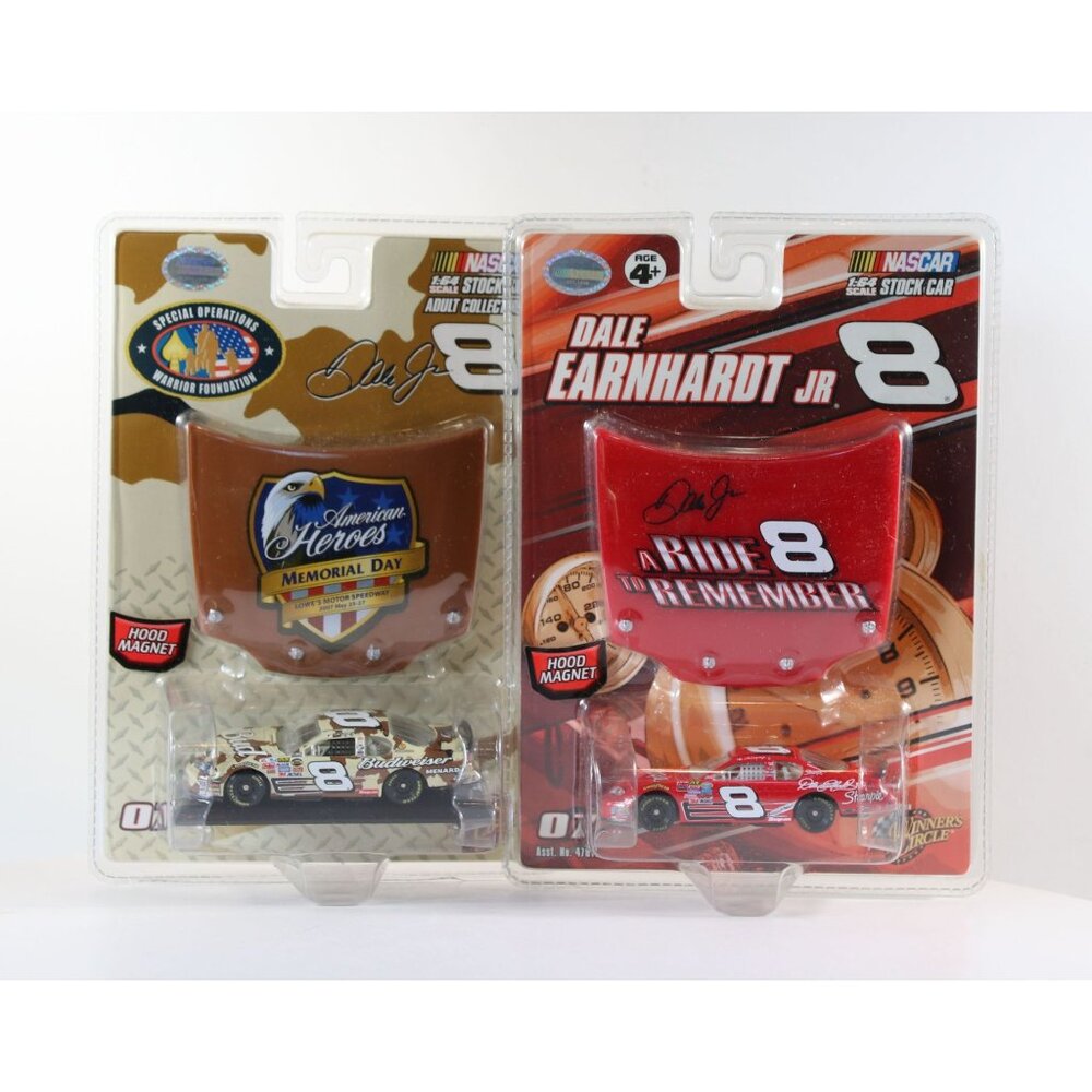 Dale Earnhardt Jr #8 Winners Circle & Spec Ops Warrior Foundation Diecast Cars